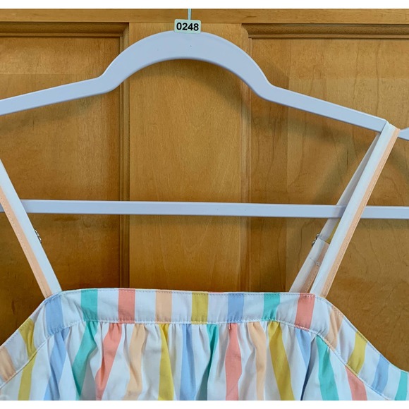 NWT Wonder Nation Girl's Plus Size Large Sundress Adjustable Straps Tiered Maxi - Picture 9 of 12